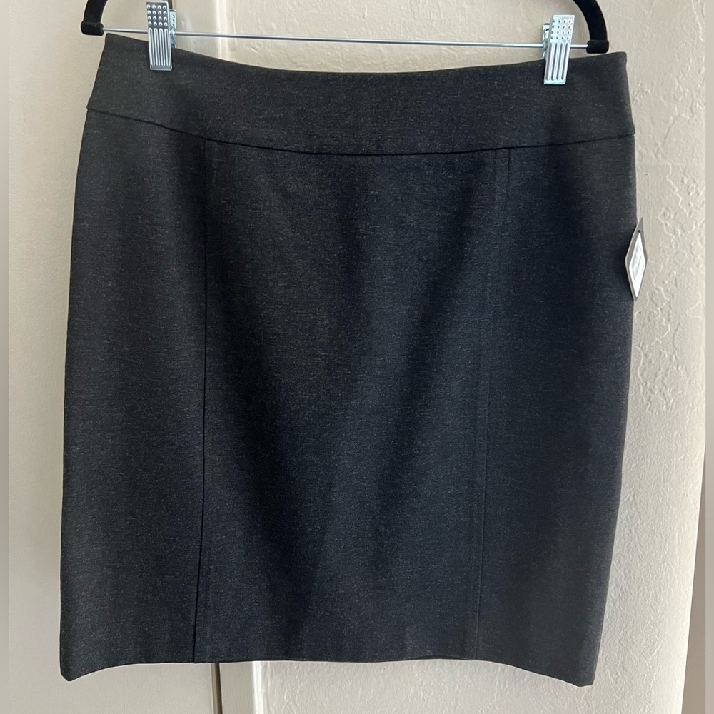 Halogen Size 12 Women Heather Grey Skirt